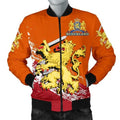 FUNSTUFFPRINT Netherlands Lion Special Men's 3D Bomber Jacket 3D Bomber Jacket