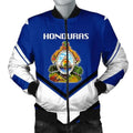 FUNSTUFFPRINT Honduras Coat Of Arms Men Bomber Jacket Lucian Style Bomber Jacket
