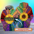 FUNSTUFFPRINT Custom hoodie shirt-Personalized Family Gift-Sunflower 3D Hoodie and Zip Hoodie