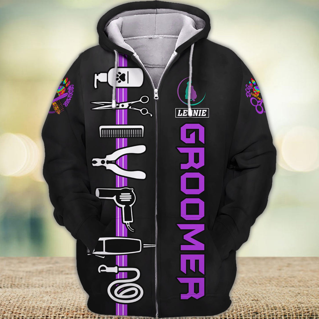 FUNSTUFFPRINT Groomer - 3D Full Print 3D Hoodie and Zip Hoodie