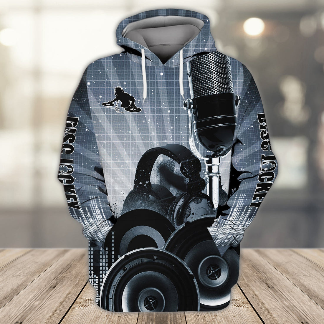 FUNSTUFFPRINT Dj Full 3D Hoodie and Zip Hoodie