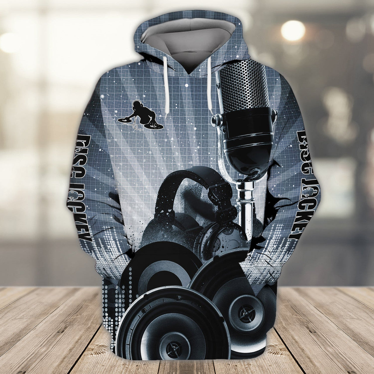 FUNSTUFFPRINT Dj Full 3D Hoodie and Zip Hoodie