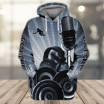 FUNSTUFFPRINT Dj Full 3D Hoodie and Zip Hoodie