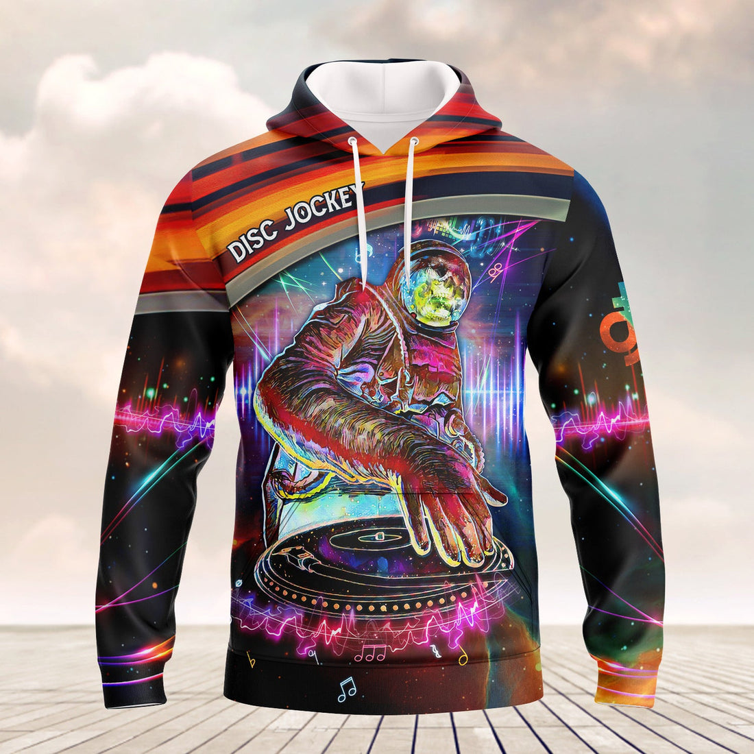 FUNSTUFFPRINT Full Print DJ - 3D Hoodie and Zip Hoodie