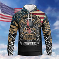 FUNSTUFFPRINT Veteran 02 3D Hoodie and Zip Hoodie