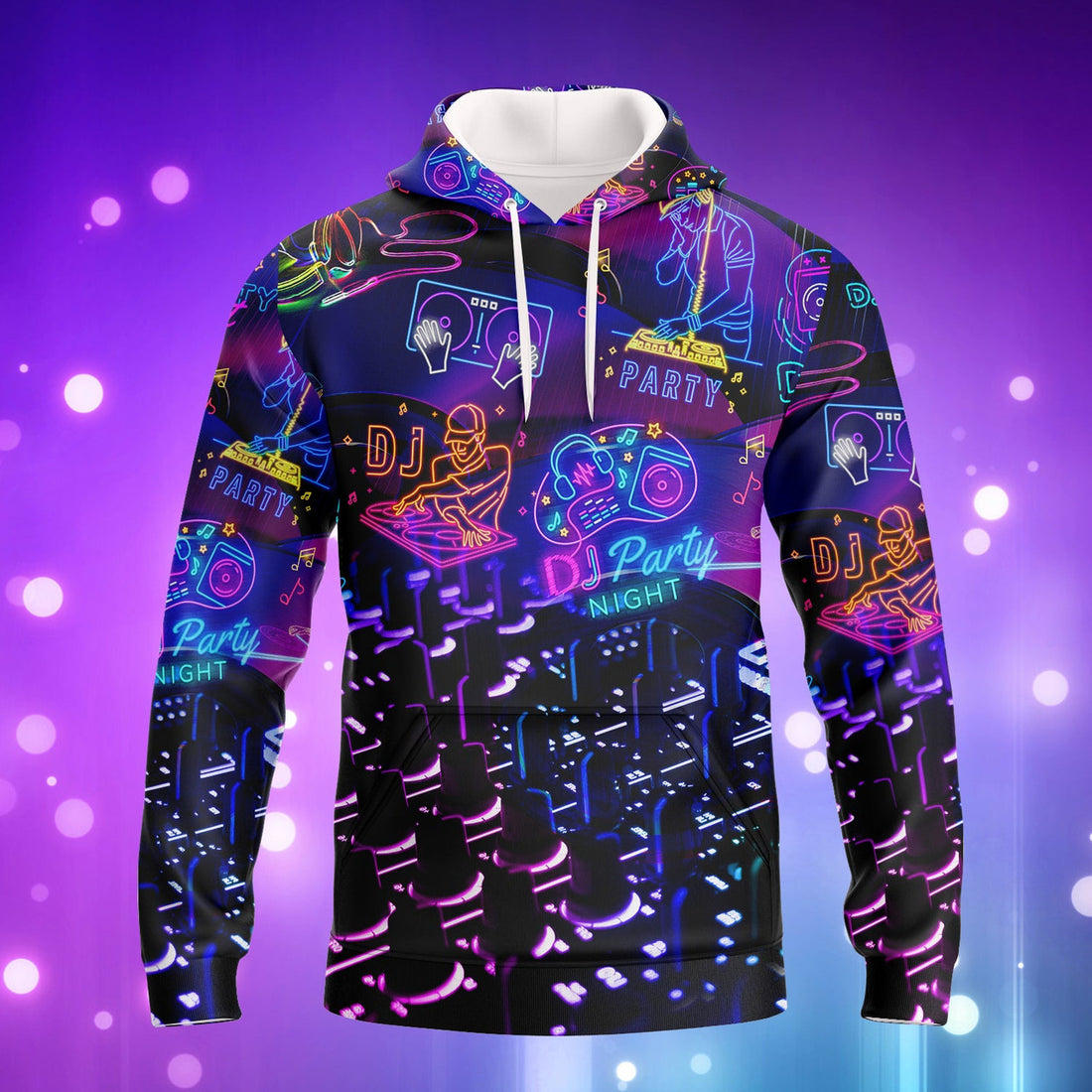 FUNSTUFFPRINT DJ 3D Hoodie and Zip Hoodie
