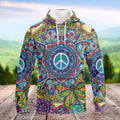 FUNSTUFFPRINT Hippie - Full Print Tad 3D Hoodie and Zip Hoodie