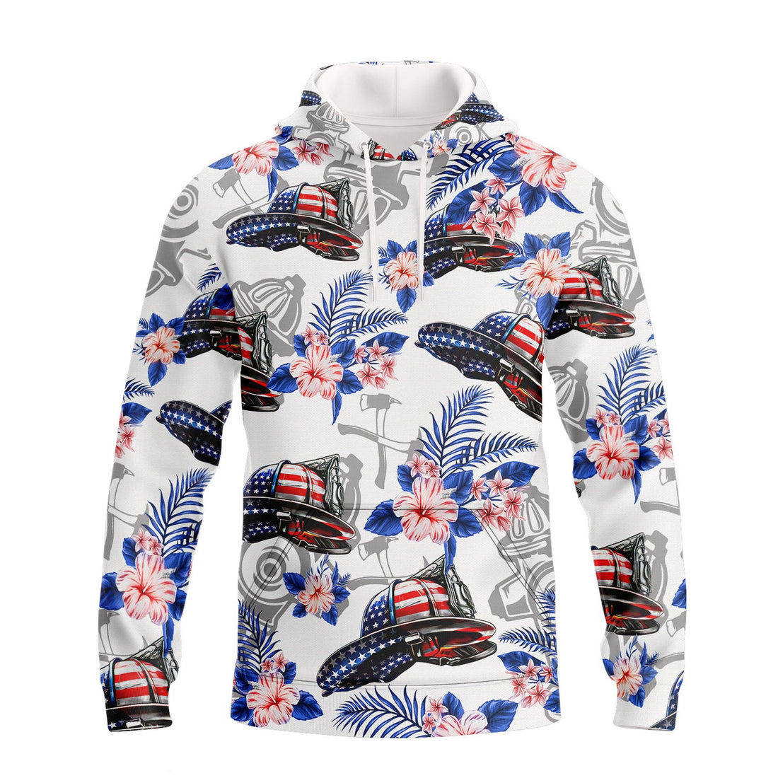 FUNSTUFFPRINT Firefighter 3 - 3D Full Print 3D Hoodie and Zip Hoodie