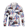 FUNSTUFFPRINT Firefighter 3 - 3D Full Print 3D Hoodie and Zip Hoodie