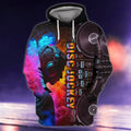 FUNSTUFFPRINT Disc Jockey Music 3D Hoodie and Zip Hoodie