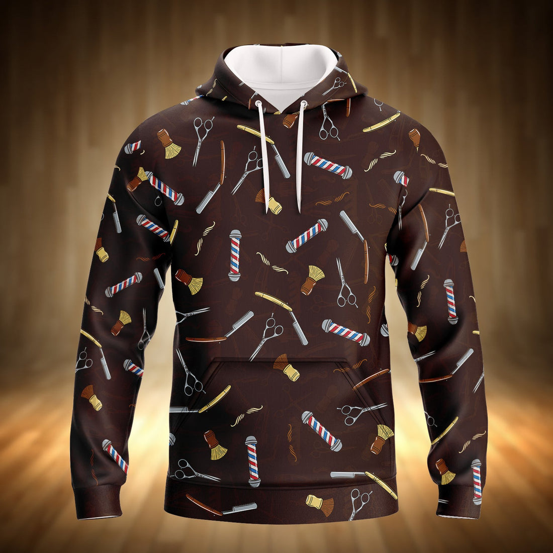 FUNSTUFFPRINT Barber Shop Shirts 02 3D Hoodie and Zip Hoodie