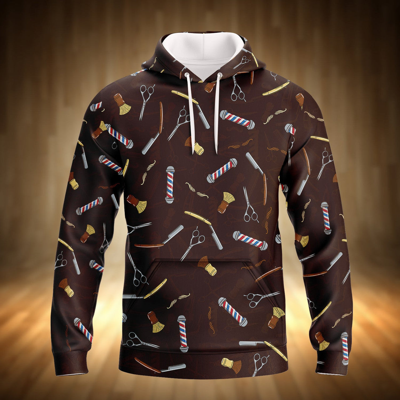 FUNSTUFFPRINT Barber Shop Shirts 02 3D Hoodie and Zip Hoodie