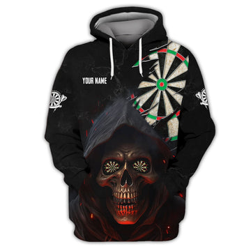 FUNSTUFFPRINT Personalized Name Aim Shoot Swear Repeat 3D Hoodie and Zip Hoodie
