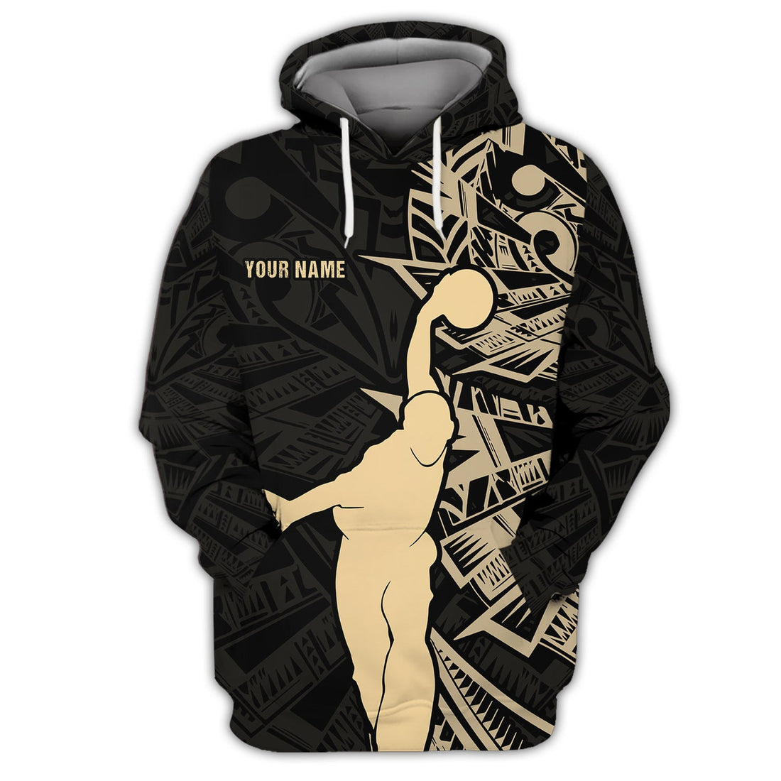 FUNSTUFFPRINT Personalized Name Bowling Team 3D Hoodie and Zip Hoodie