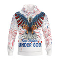 FUNSTUFFPRINT Independence Day Is Coming Ealge One Nation Under God 3D Hoodie and Zip Hoodie