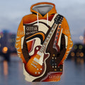 FUNSTUFFPRINT Guitar S111 3D Hoodie and Zip Hoodie