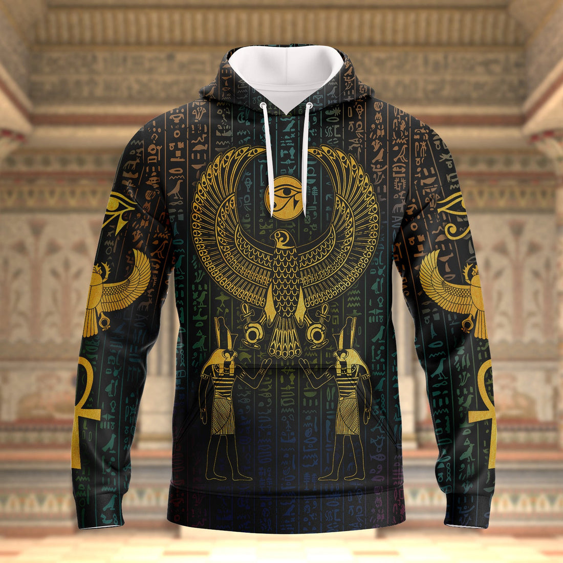 FUNSTUFFPRINT Ancient Egypt 3D Hoodie and Zip Hoodie