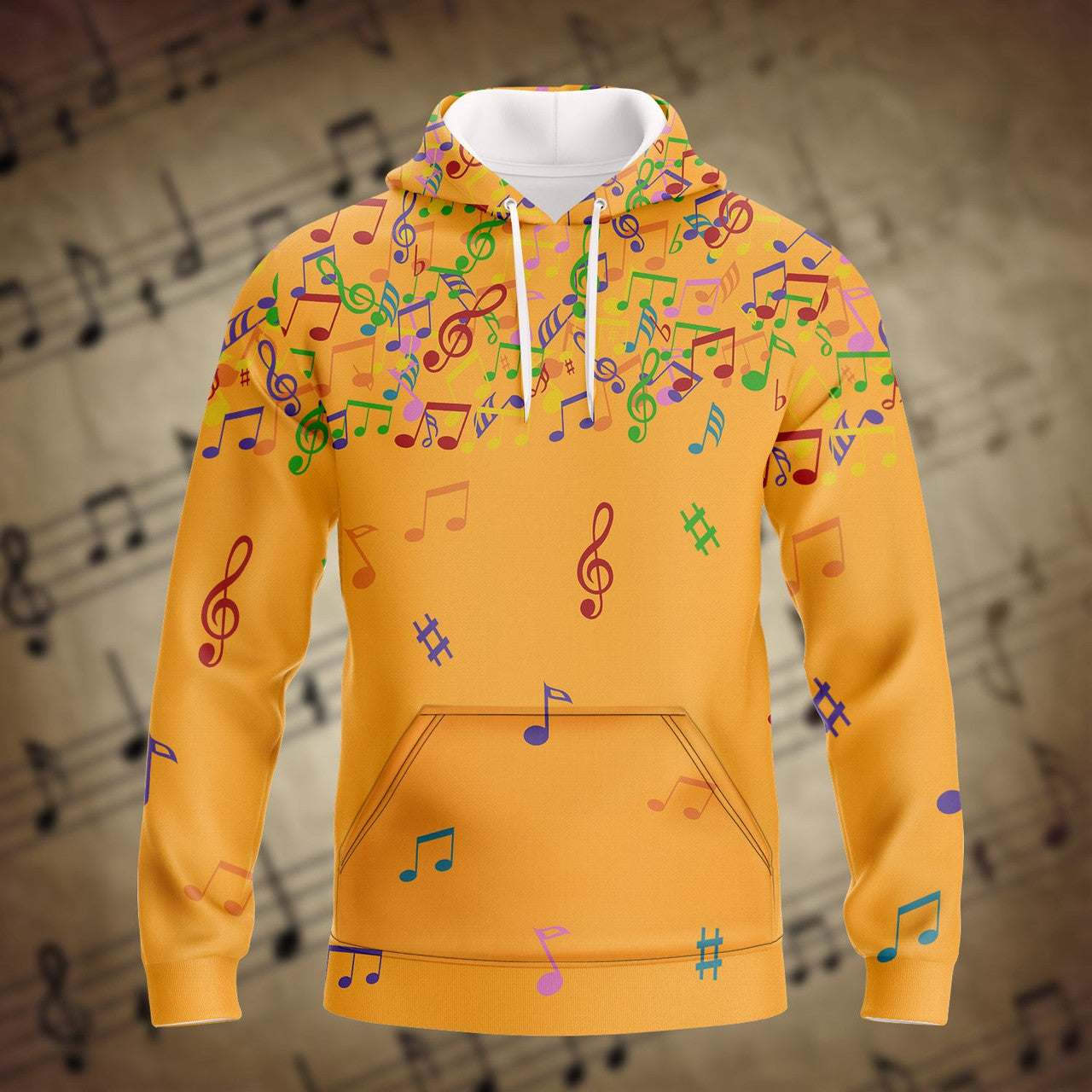 FUNSTUFFPRINT Music 3D Full Print 1 3D Hoodie and Zip Hoodie