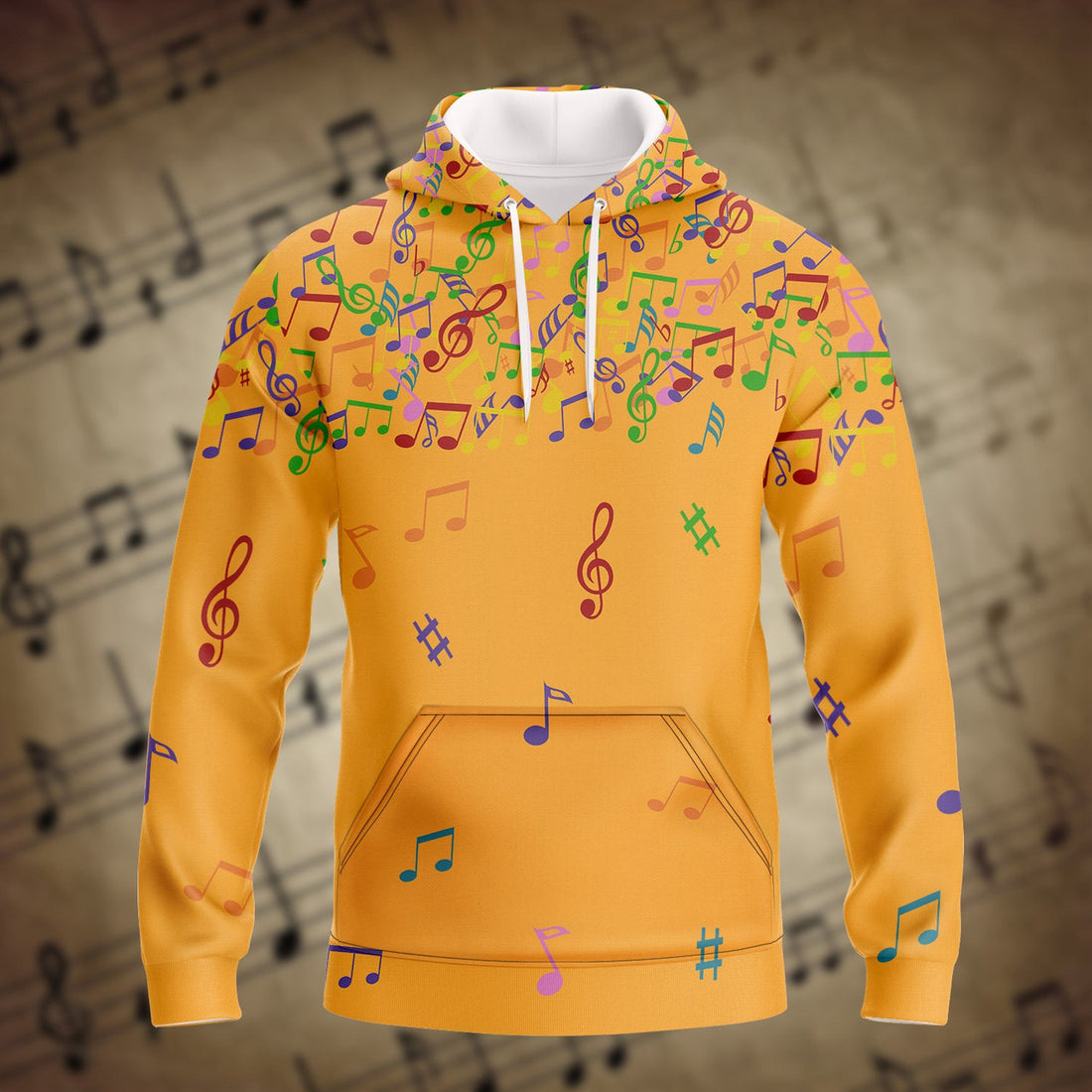 FUNSTUFFPRINT Music 3D Full Print 1 3D Hoodie and Zip Hoodie