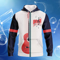 FUNSTUFFPRINT Guitar - Full Print 3D Hoodie and Zip Hoodie