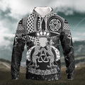 FUNSTUFFPRINT Brittany Celtic Bretagne 3D Hoodie and Zip Hoodie