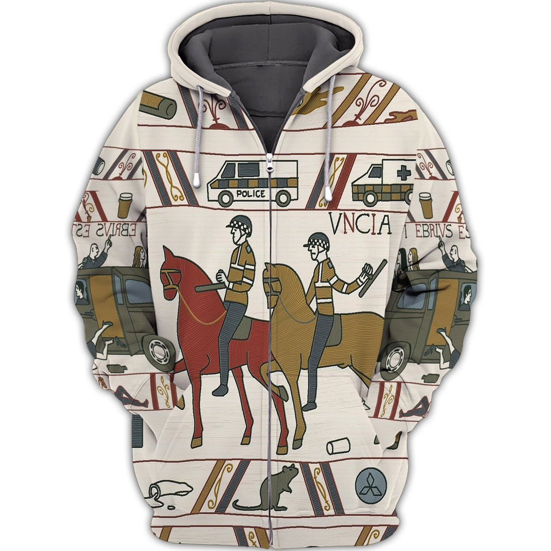 FUNSTUFFPRINT Bayeux Kicking Out Time Shirt 3D Hoodie and Zip Hoodie