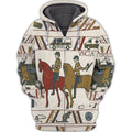 FUNSTUFFPRINT Bayeux Kicking Out Time Shirt 3D Hoodie and Zip Hoodie
