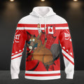 FUNSTUFFPRINT Hockey Beaver Canada, Personalized 3D Shirt 3D Hoodie and Zip Hoodie