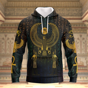 FUNSTUFFPRINT Ancient Egypt - Personalized Name 3D Hoodie 09 - CV98 3D Hoodie and Zip Hoodie