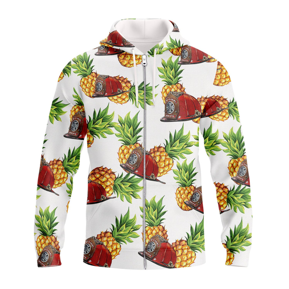 FUNSTUFFPRINT Firefighter 3- 3D Full Print 3D Hoodie and Zip Hoodie