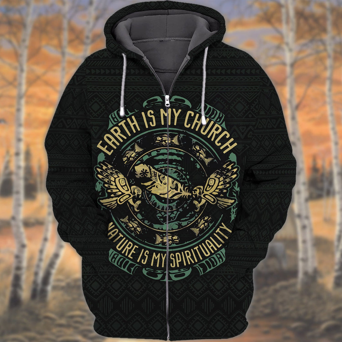 FUNSTUFFPRINT NATIVE Full Print 3D Hoodie and Zip Hoodie