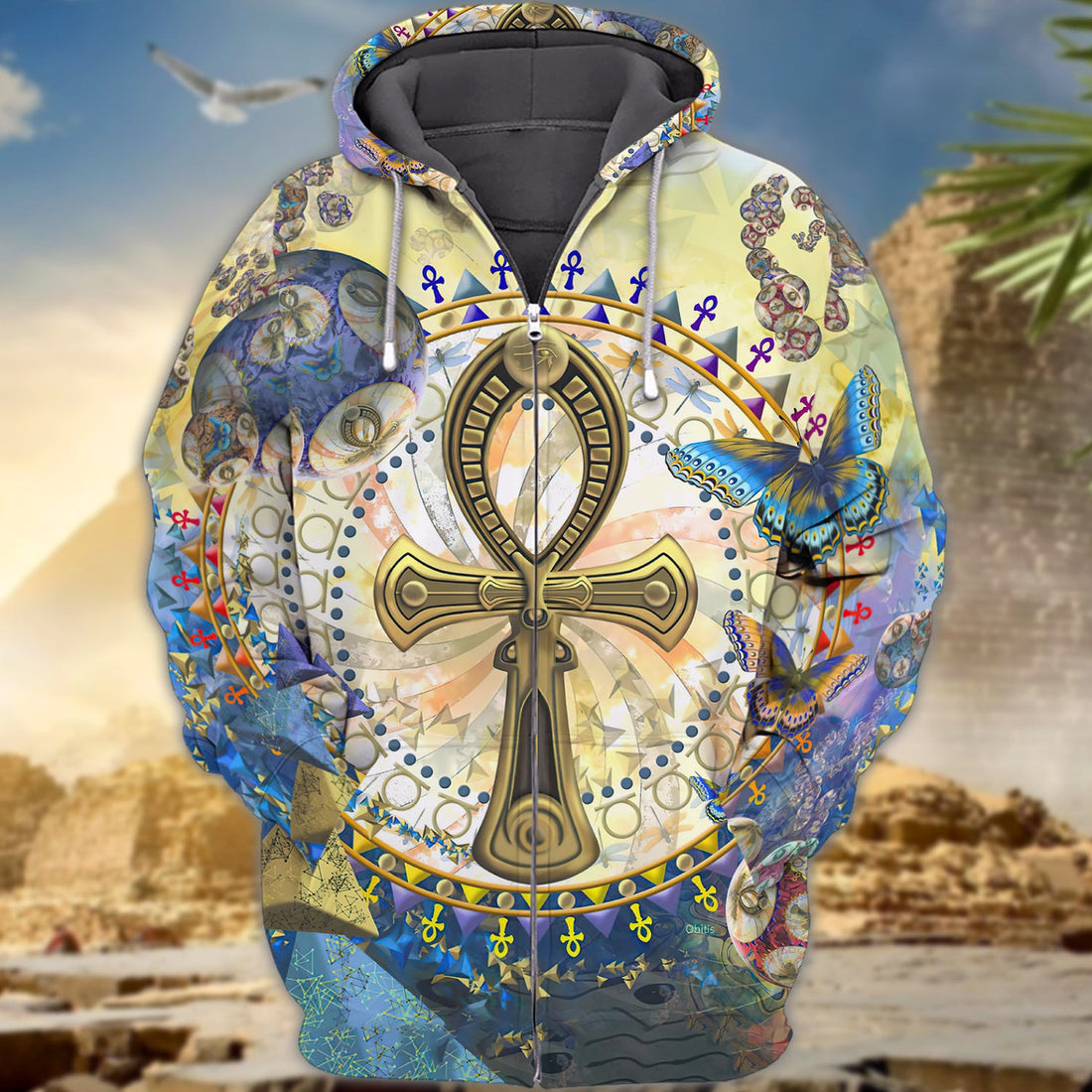 FUNSTUFFPRINT Egypt - 3D Full Print 3D Hoodie and Zip Hoodie