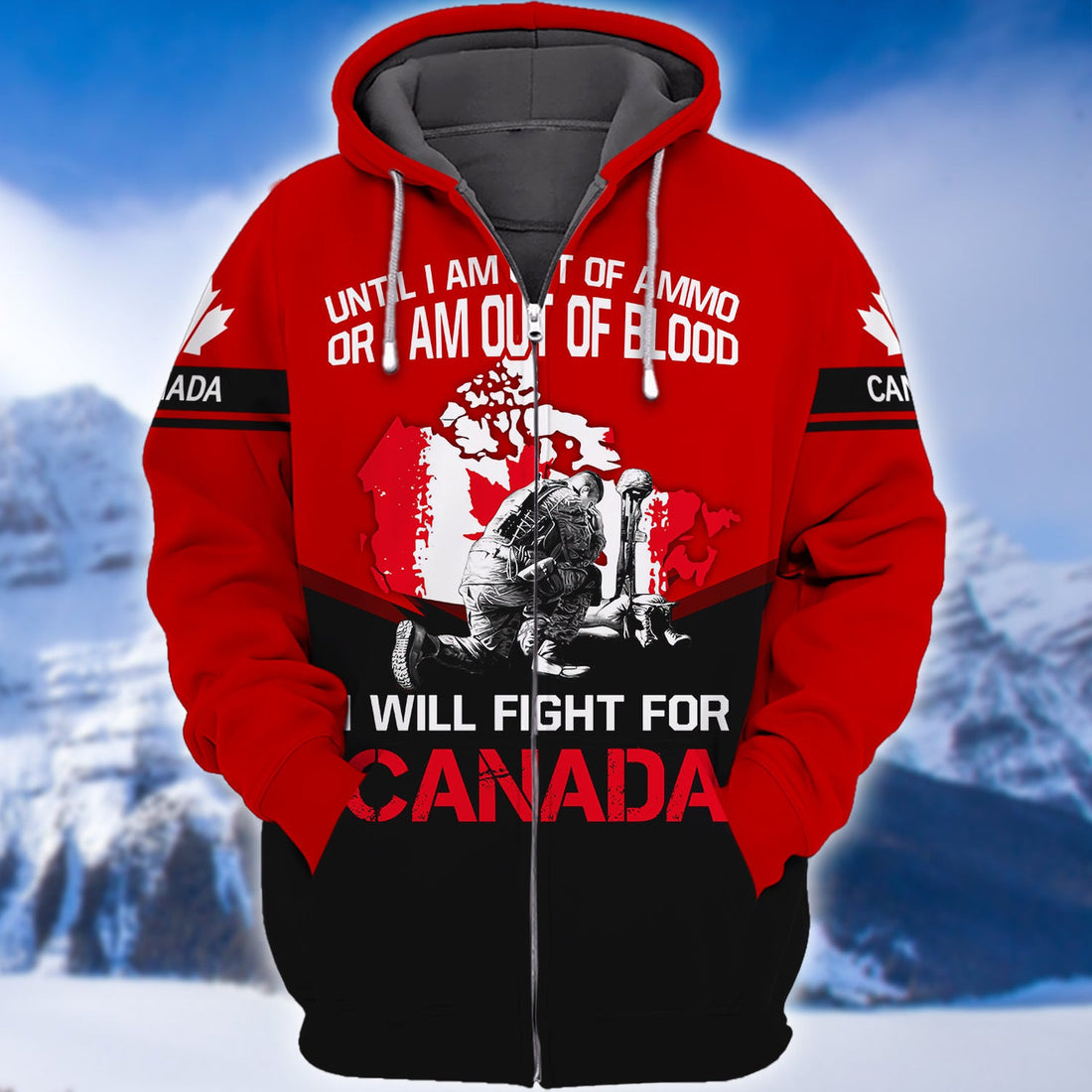 FUNSTUFFPRINT Every Day Is Remembrance Day Design 3D Hoodie and Zip Hoodie
