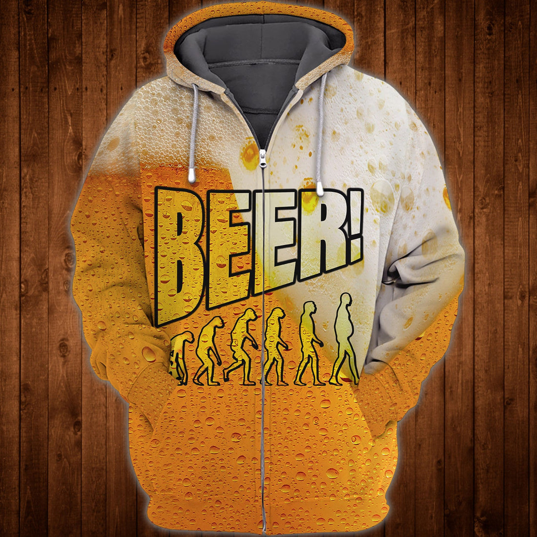 FUNSTUFFPRINT Beer Full Print - TD96 3D Hoodie and Zip Hoodie
