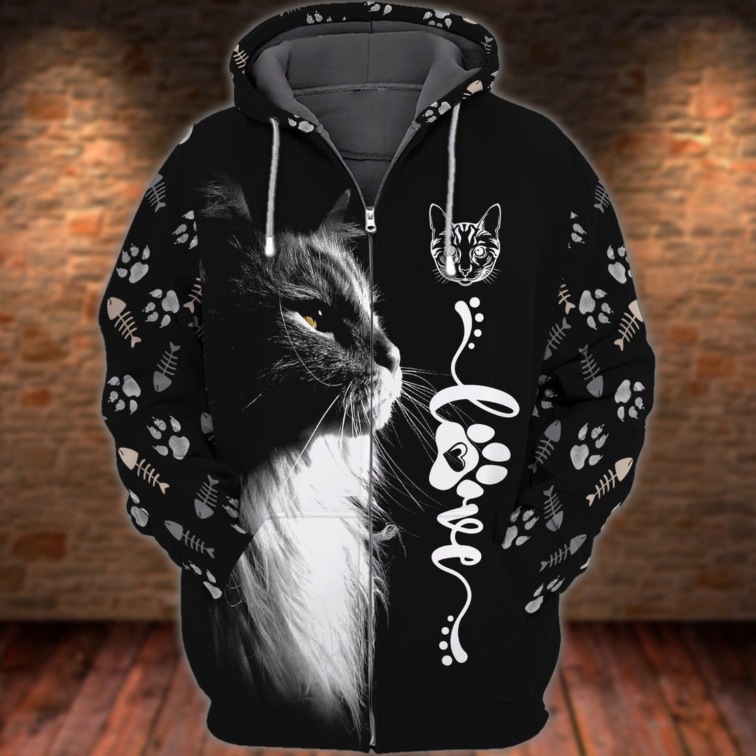 FUNSTUFFPRINT Cats 3D Shirts Design 3D Hoodie and Zip Hoodie