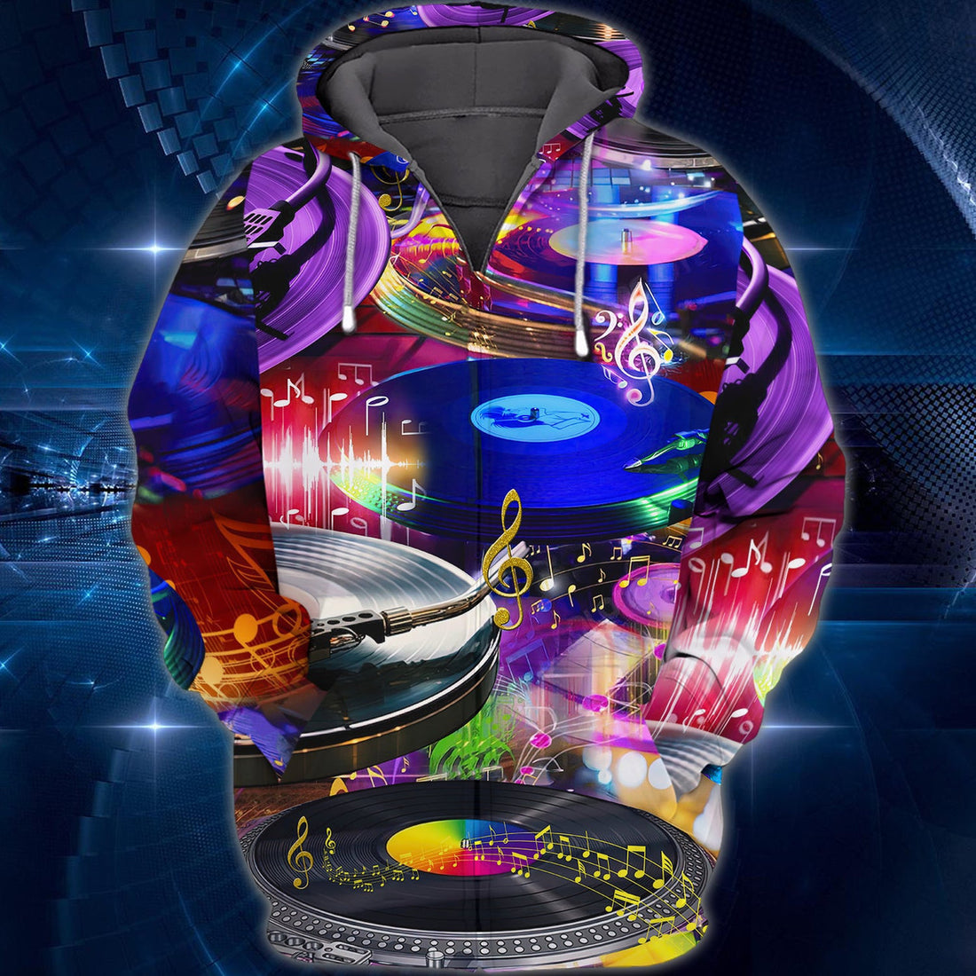 FUNSTUFFPRINT Dj - 3D Full Print 3D Hoodie and Zip Hoodie