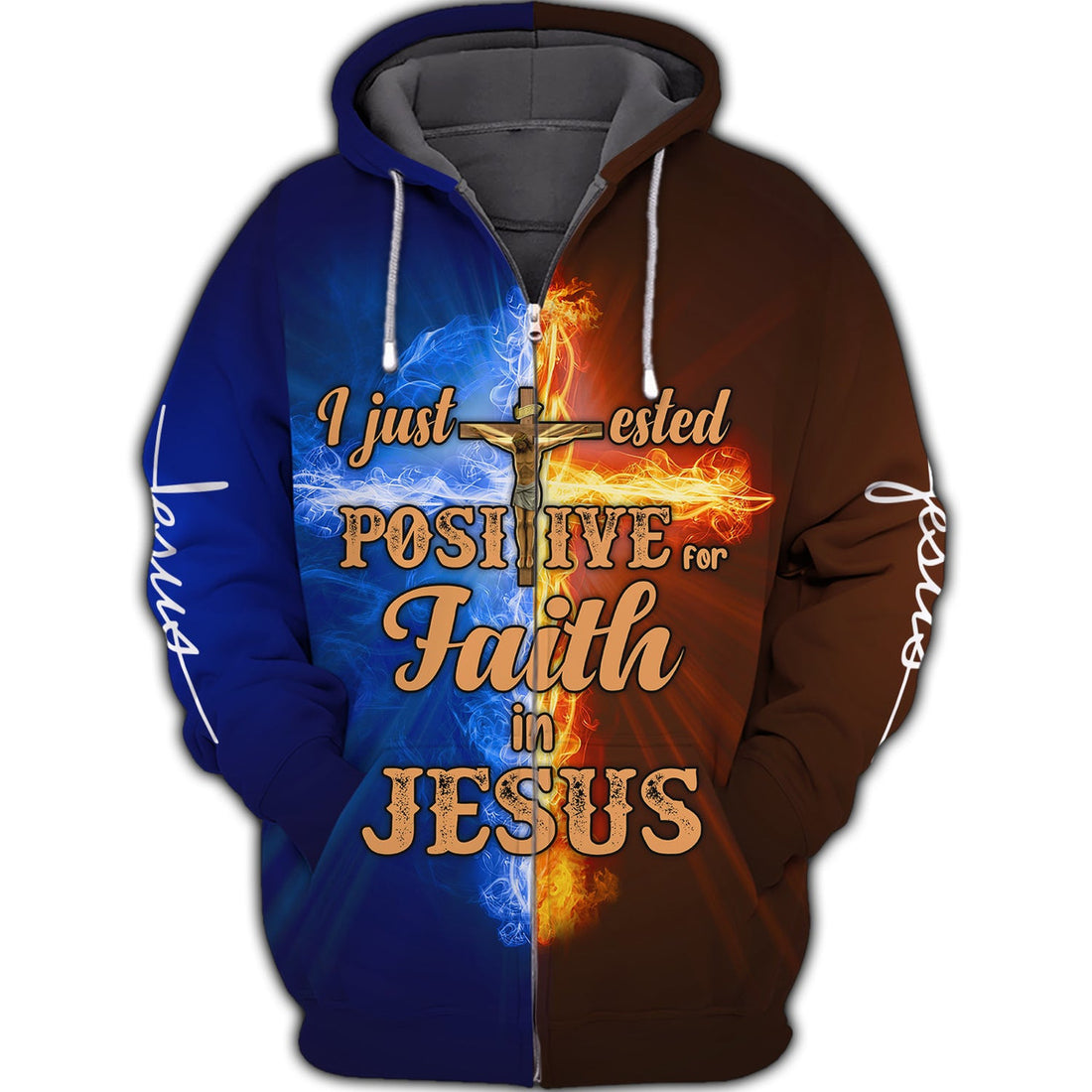 FUNSTUFFPRINT Faith full print 3D Hoodie and Zip Hoodie
