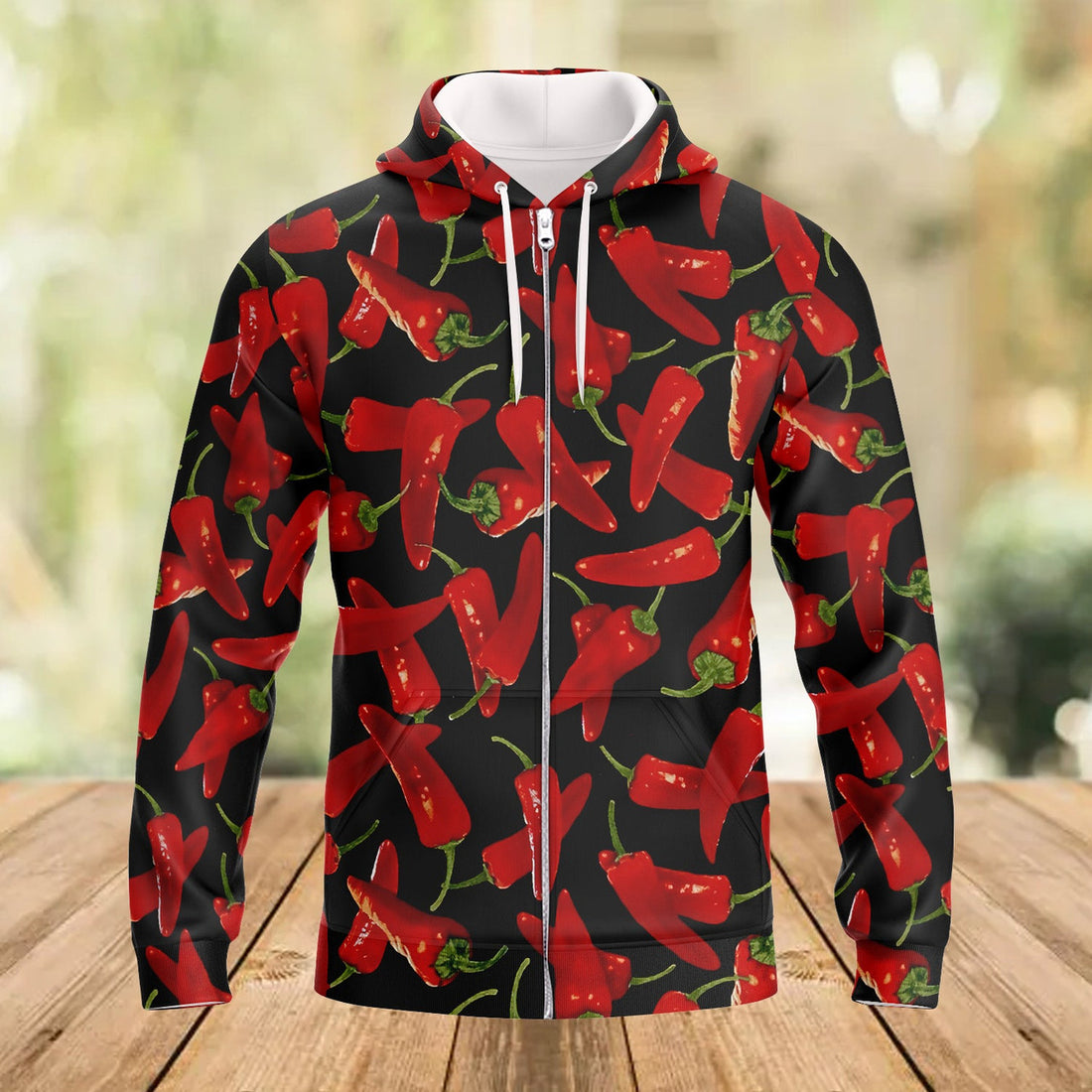 FUNSTUFFPRINT CHILI - Full Print 3D Hoodie and Zip Hoodie