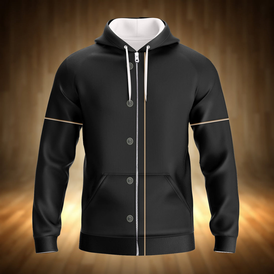 FUNSTUFFPRINT The Gents Place 3D Hoodie and Zip Hoodie
