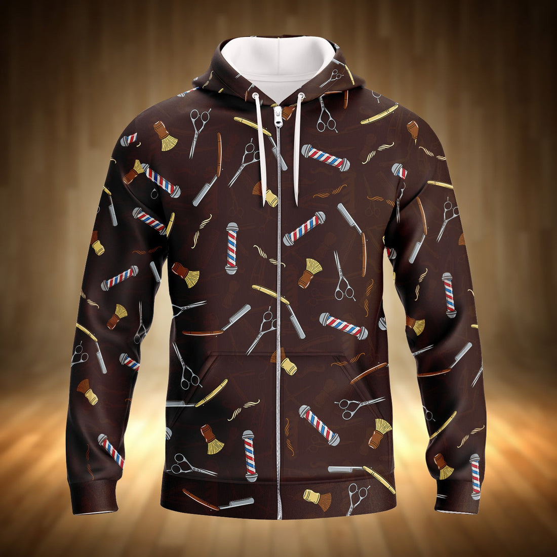 FUNSTUFFPRINT Barber Shop Shirts 02 3D Hoodie and Zip Hoodie
