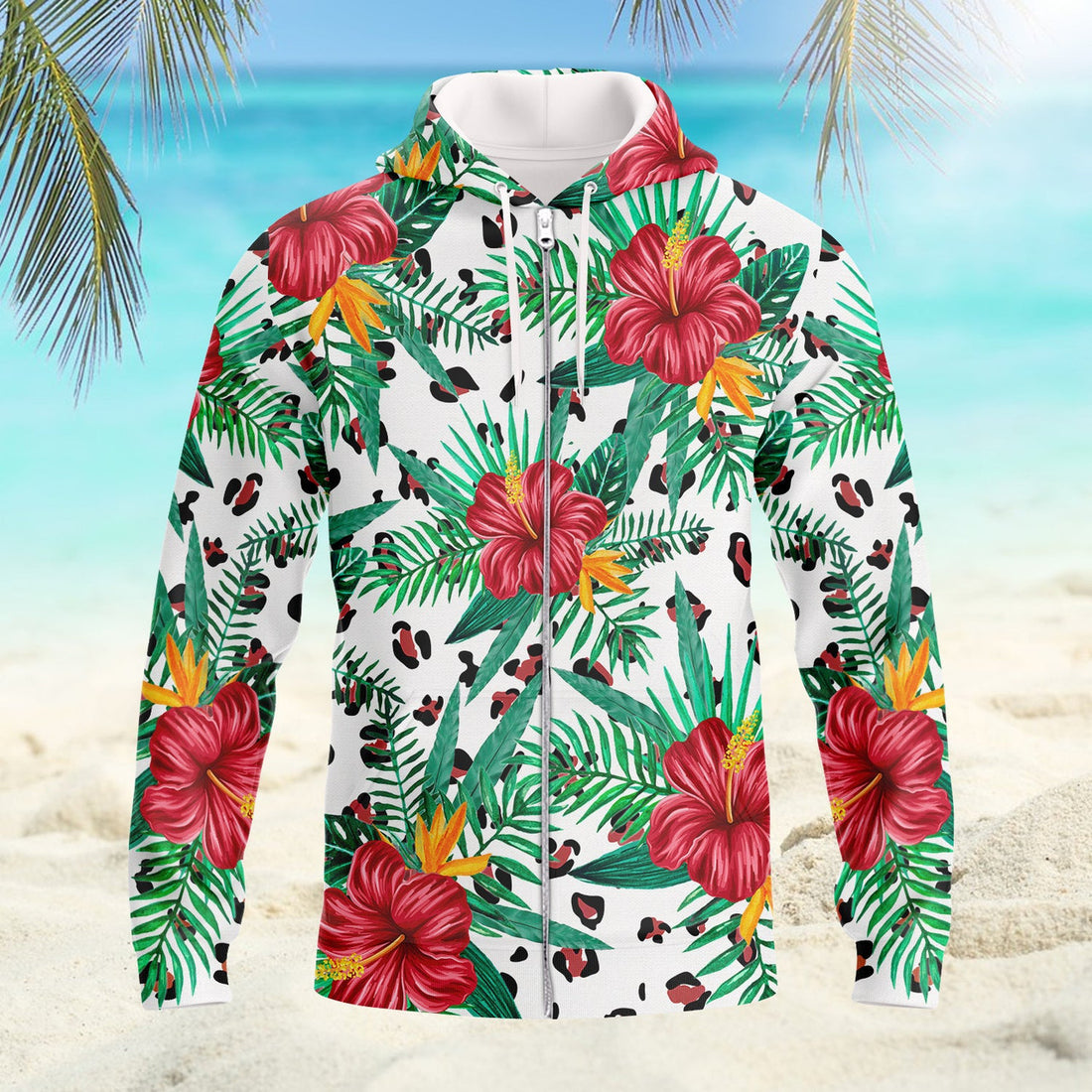 FUNSTUFFPRINT Flower - Full Print 3D Hoodie and Zip Hoodie