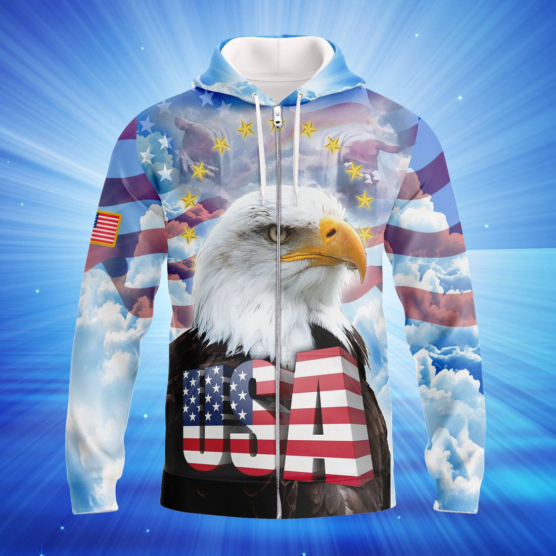 FUNSTUFFPRINT USA - 3D Full Print 3D Hoodie and Zip Hoodie