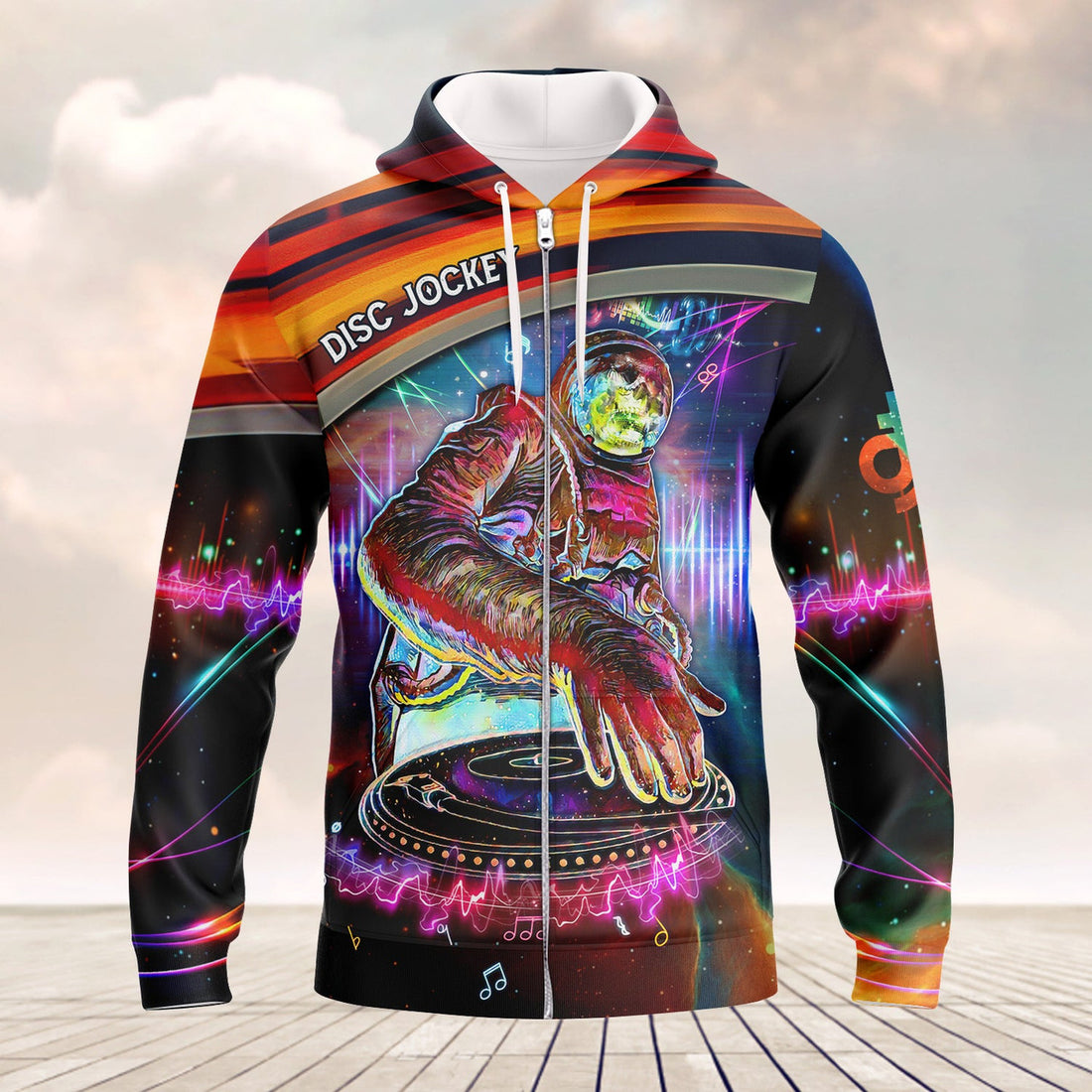 FUNSTUFFPRINT Full Print DJ - 3D Hoodie and Zip Hoodie