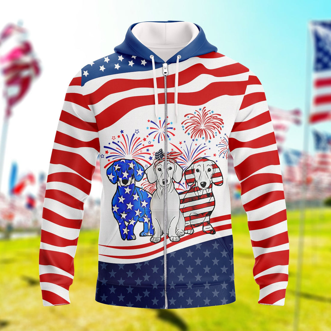 FUNSTUFFPRINT Independence Day Is Coming 3D Hoodie and Zip Hoodie