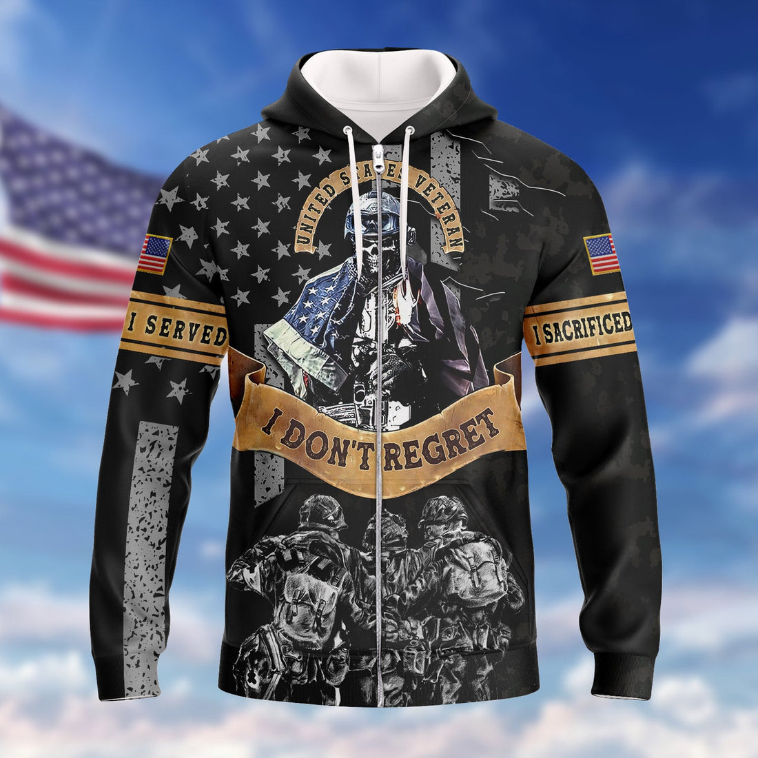FUNSTUFFPRINT VTR - US - 3D Full Print 3D Hoodie and Zip Hoodie