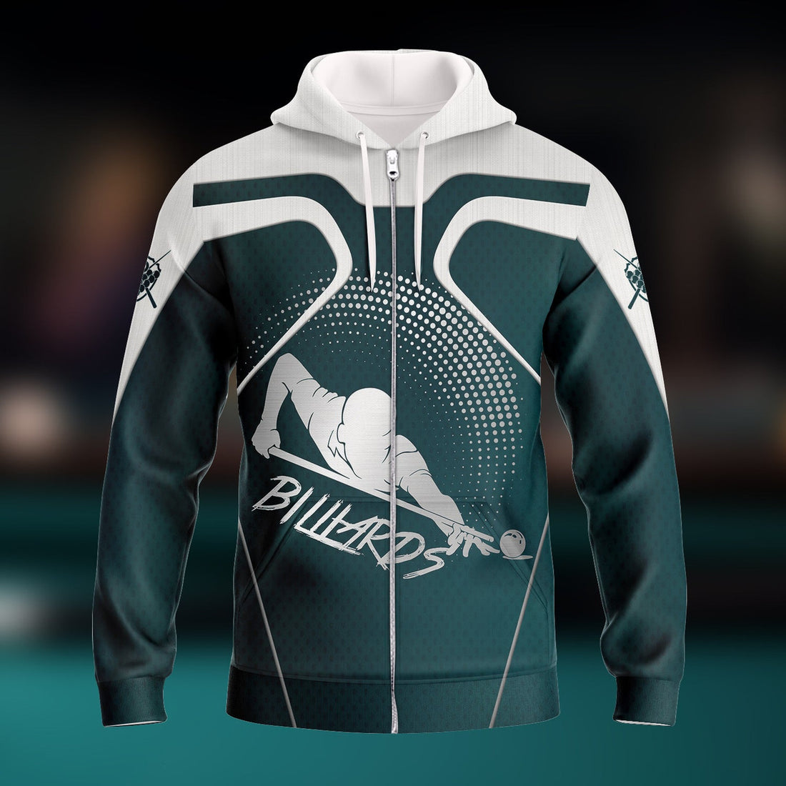 FUNSTUFFPRINT Billiard, 3D Full Print 03 3D Hoodie and Zip Hoodie