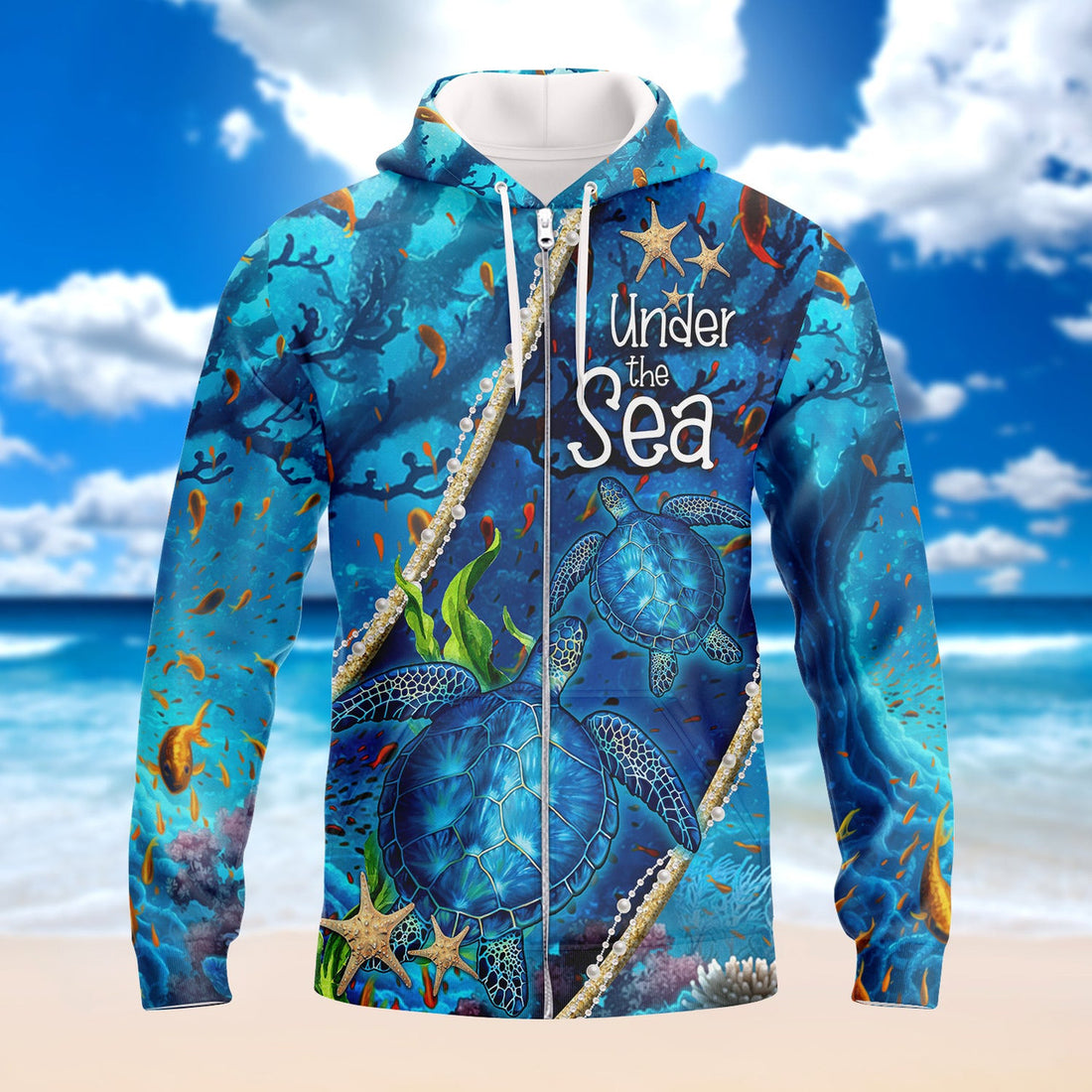FUNSTUFFPRINT URTLE Full Print 3D Hoodie and Zip Hoodie