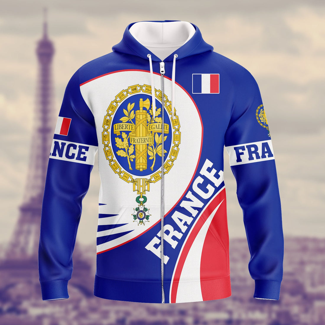 FUNSTUFFPRINT France - Full Print 3D Hoodie and Zip Hoodie