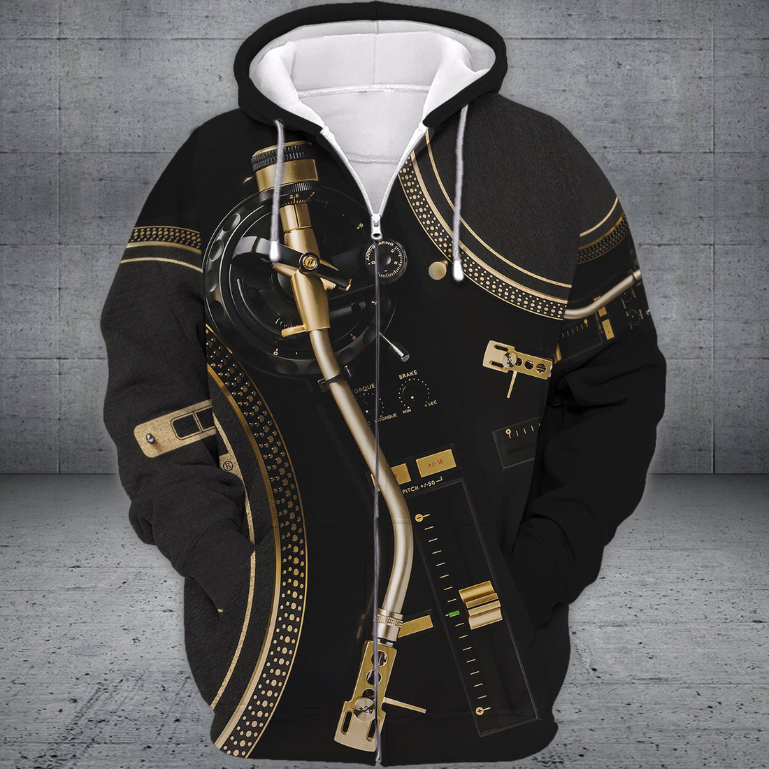 FUNSTUFFPRINT Dj Full Print 3D 87 3D Hoodie and Zip Hoodie