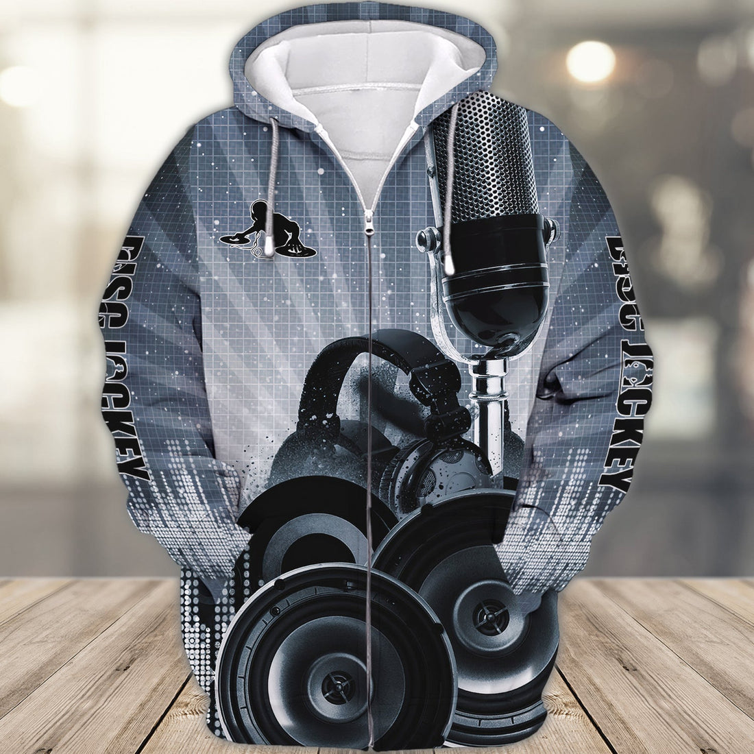 FUNSTUFFPRINT Dj Full 3D Hoodie and Zip Hoodie